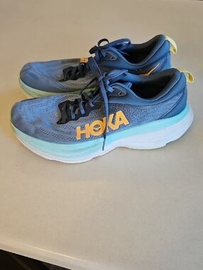 Hoka One One Bondi 8 Wide Mens Sneakers